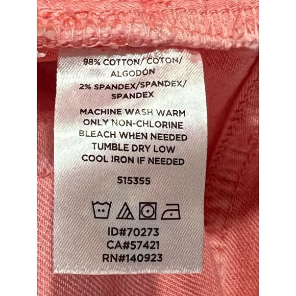 NWT Ann Taylor LOFT High Waist Skinny Jeans Sz 2 Pink #28188 - Picture 6 of 6